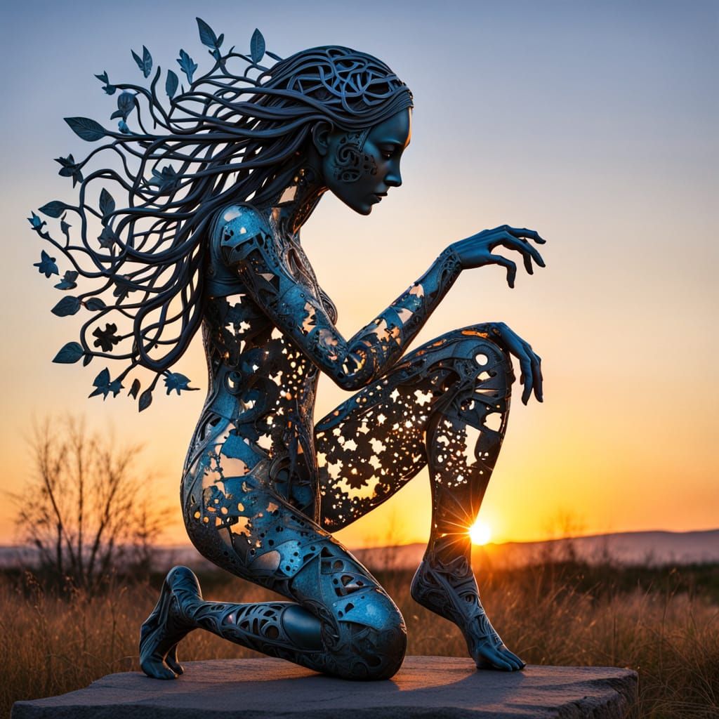 Surreal Sculpture Celebrates Strength and Resilience in a Wh...