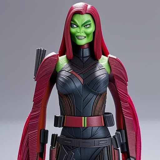 Gamora Quilling Portrait: Guardians of the Galaxy Art
