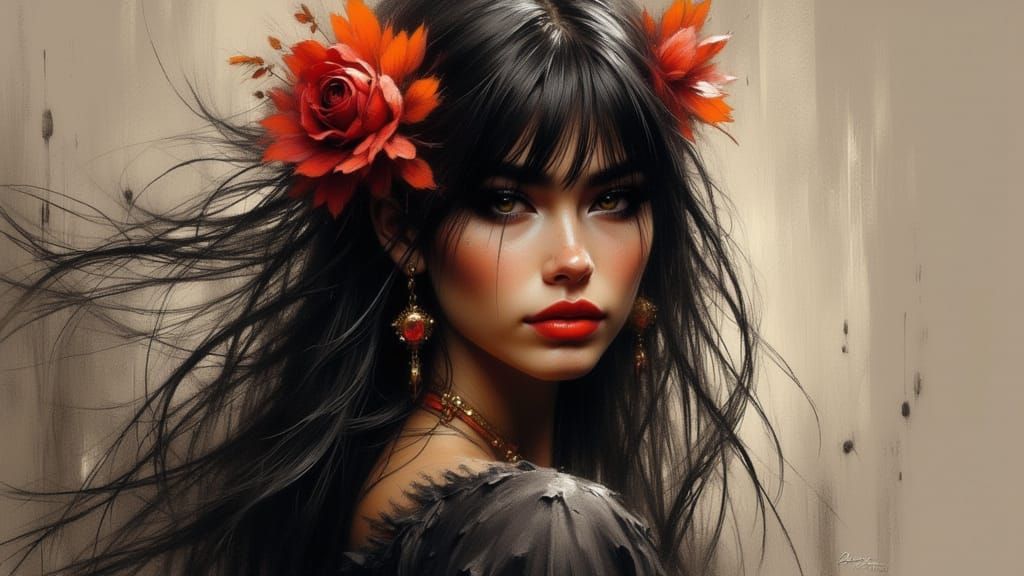 Club der Fremden Portrait in Dynamic Lighting