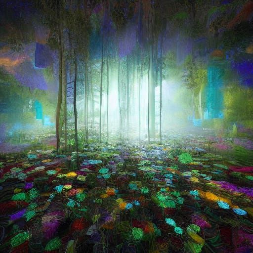 Avant Garde Schizophrenia Hallucination in Hyperrealistic Ar...