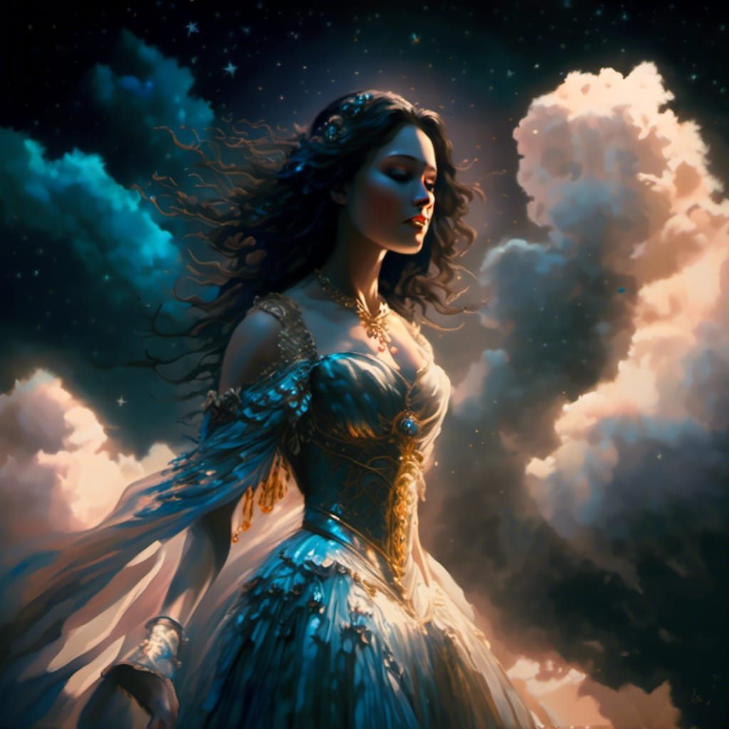 She walks in beauty, like the night
Of cloudless climes and starry skies;
And all that’s best of dark and bright
Meet in...