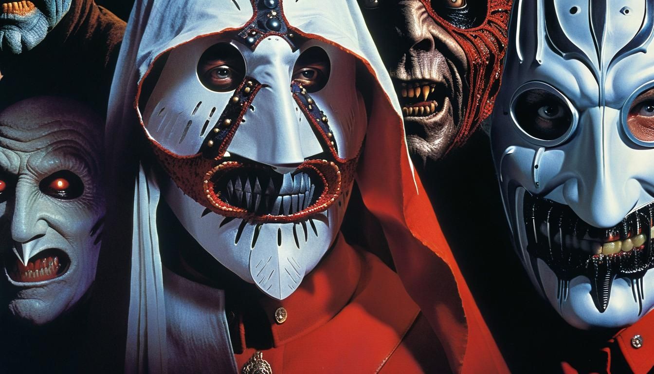 Evil Walks Among Us: A Horror Collage