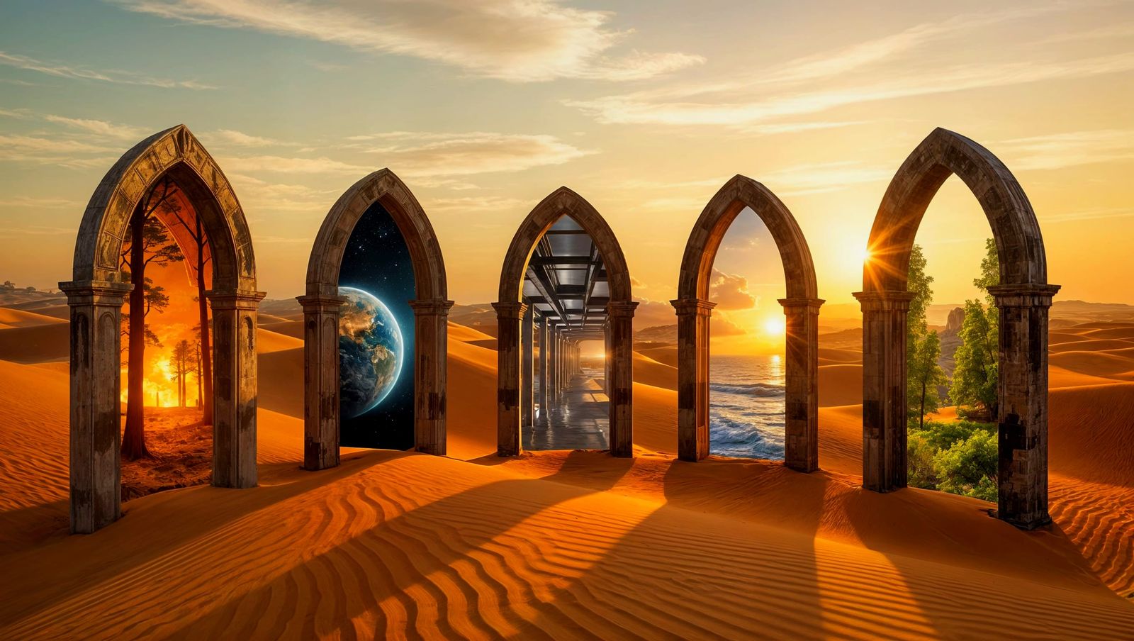 Gothic Portals to Ancient Worlds