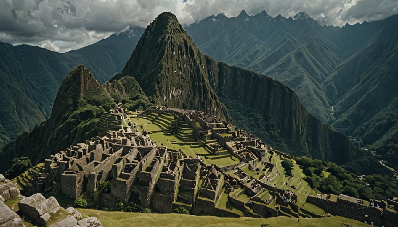 Machu Picchu Cinematic Film Still