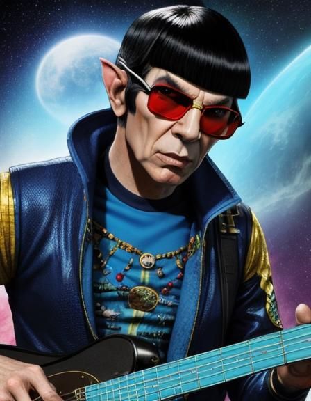 Funky Groovy Spock with Sunglasses