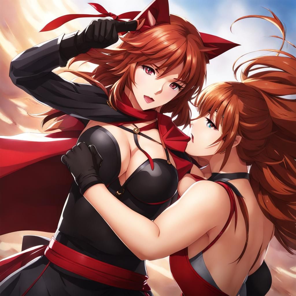 Catfight test.  Need advice with prompts involving two subje...