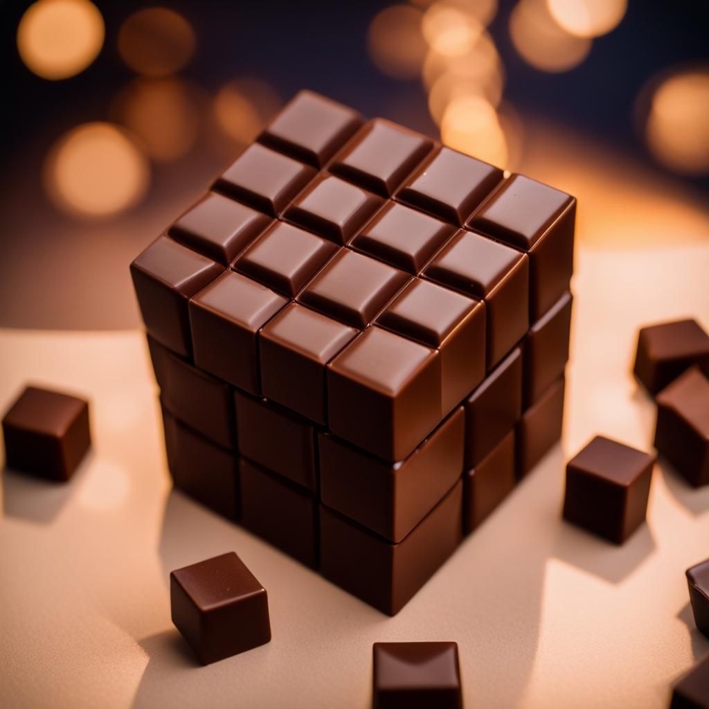 Chocolate magic cube