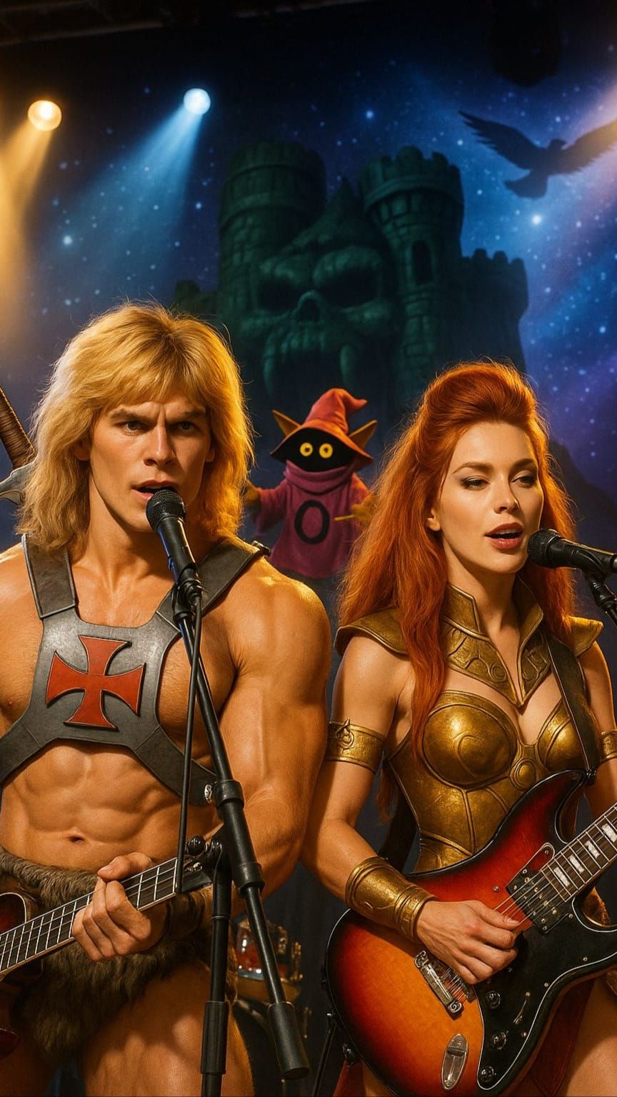 Masters of the Universe Rock Band Performing Live