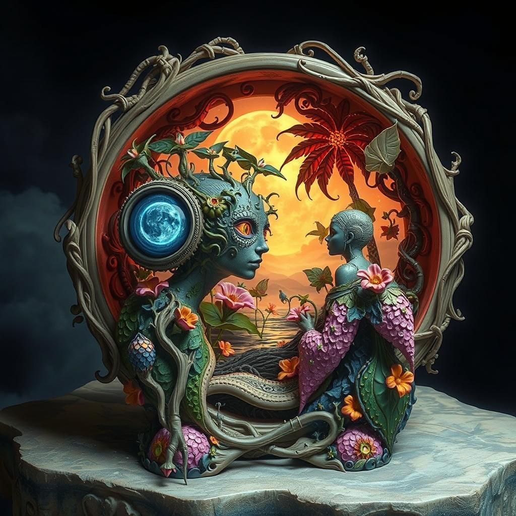 Surreal Mindscapes Revealed in Ornate Moonshade Caskets