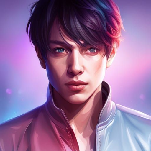 Hyperrealistic Portrait of Jungkook by Greg Rutkowski