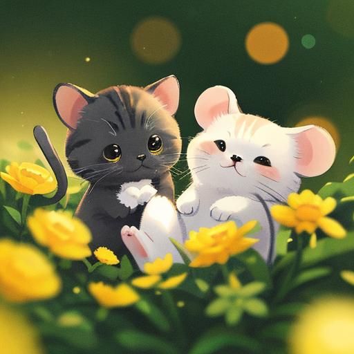 Kitten with Prey: Professional Photography