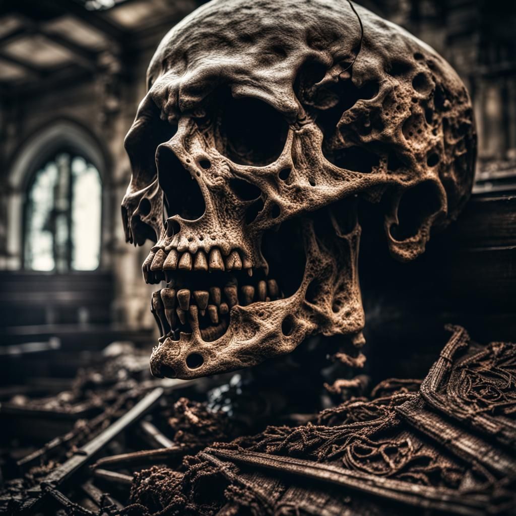 Hyperrealistic Image of the Dead in High Definition