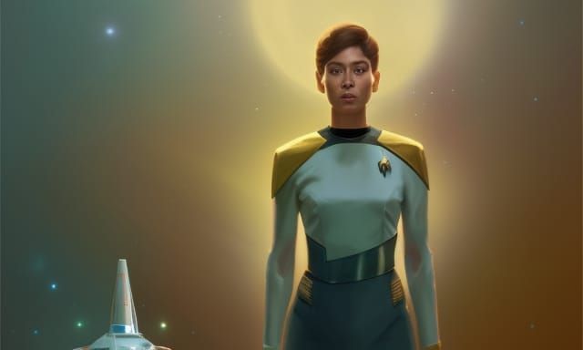 Hannah Kleit in Star Trek Concept Art