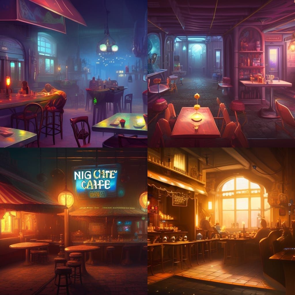 Fantastical Matte Painting in Deep Color