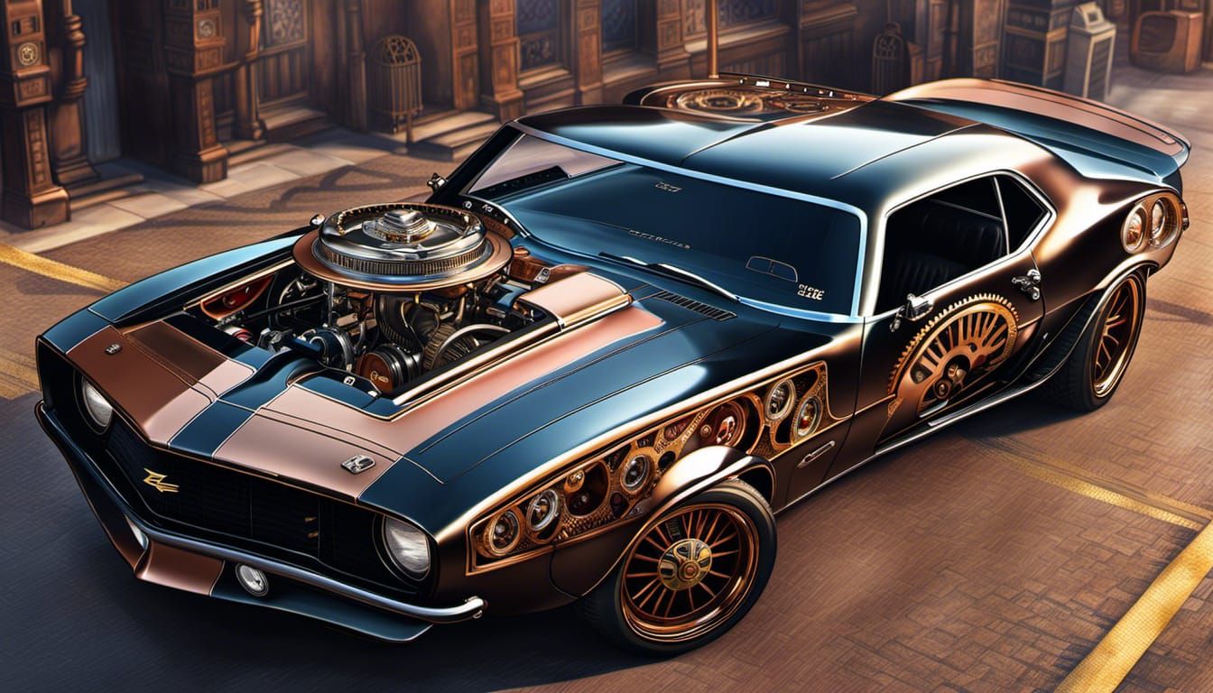 Steampunk Camaro Z28 '69