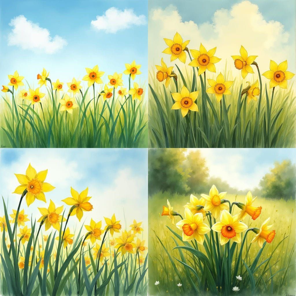 Vibrant Spring Blooms in a Bright and Airy Style