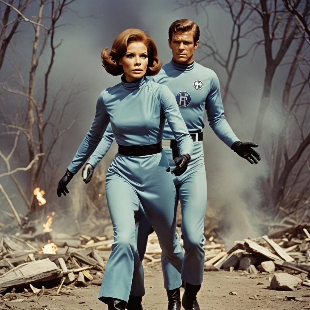 Mary Tyler Moore as Invisible Woman, 1960s Film