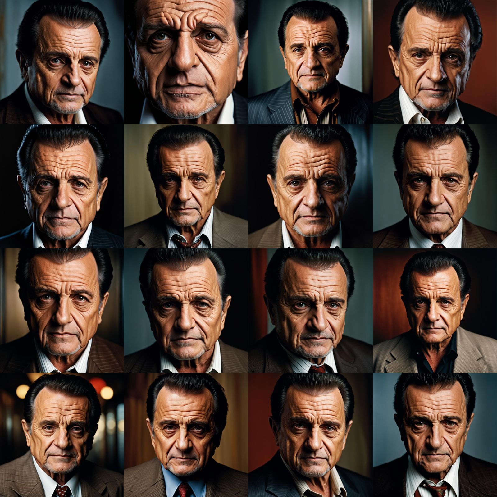 Joe Pesci Goodfellas Portrait in Professional Style