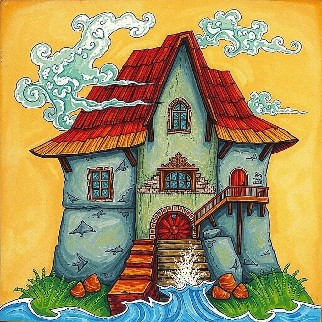 Ocean View Cliffside in Romantic Style