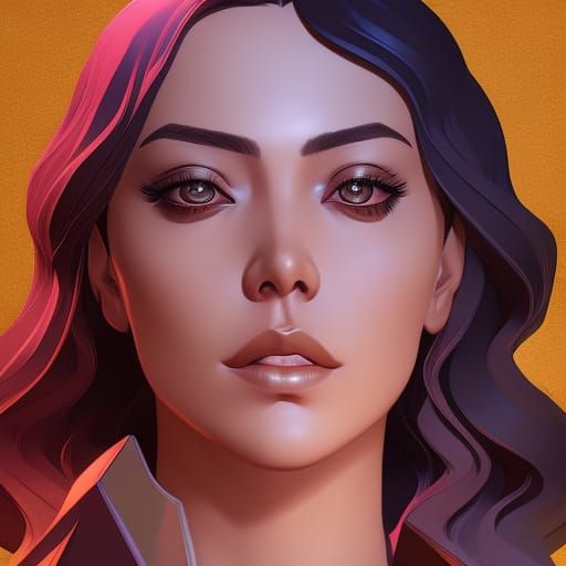 Aubrey Plaza as Triana Orpheus: Detailed Portrait