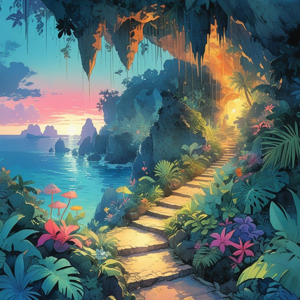 Seaside path