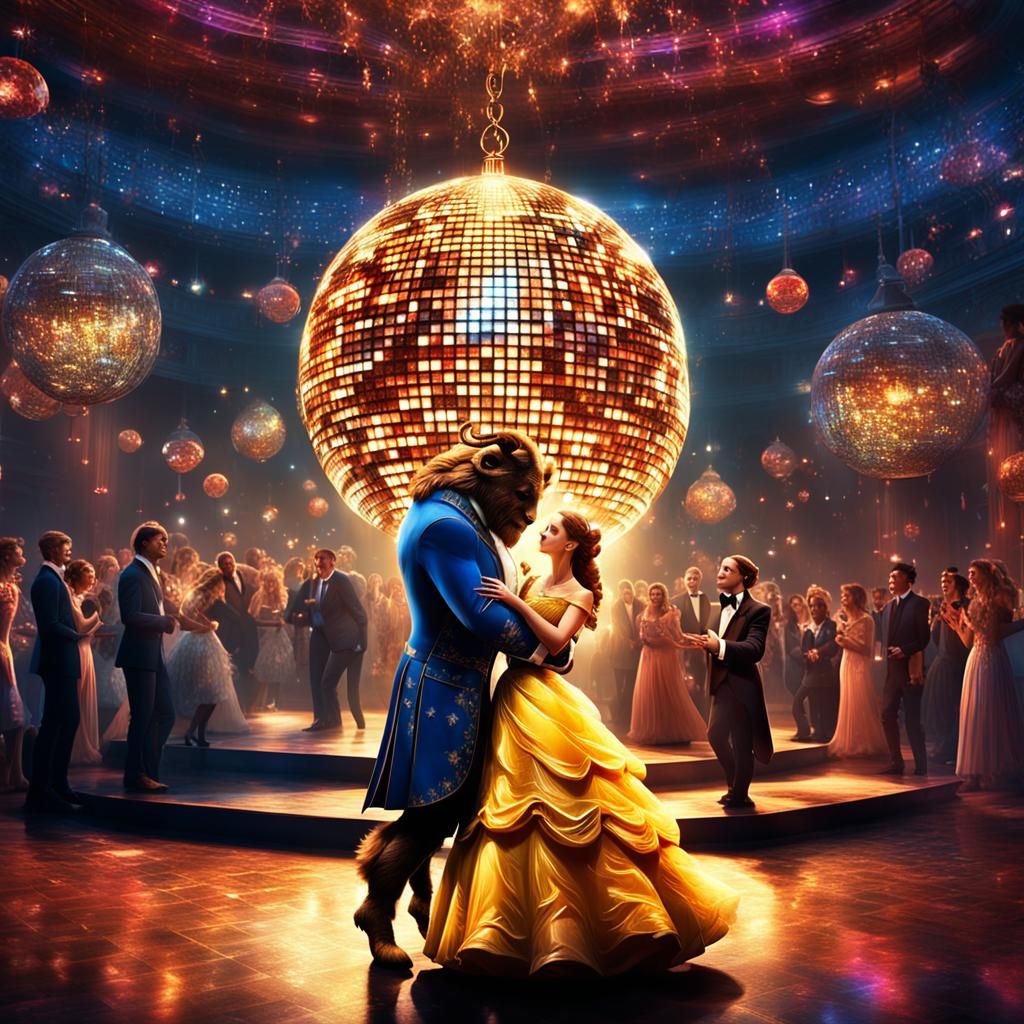 Beauty and the Beast prom night