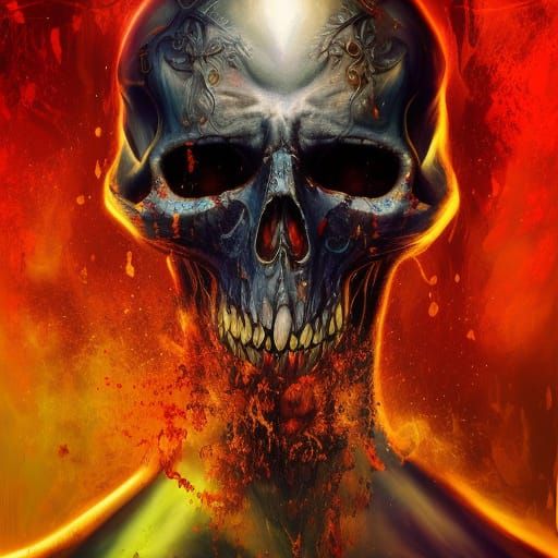 Hyperrealistic Choice Between Life and Death
