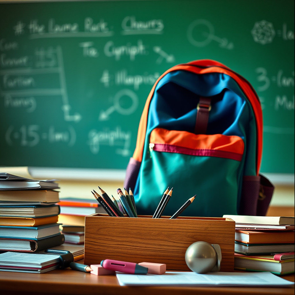 Back to School in Vibrant Detail