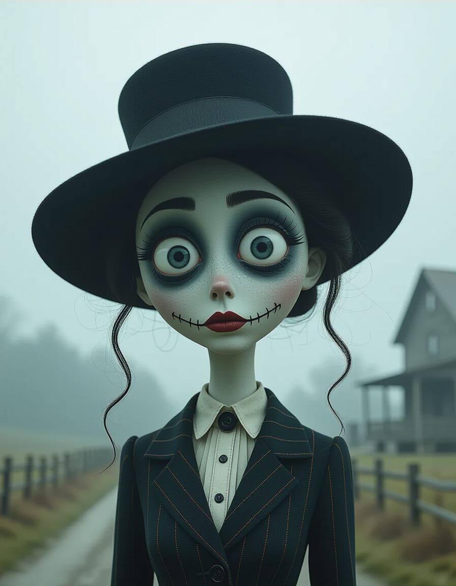 Macabre Surrealist Nightmare: Doctor Creature in Dark Dreams...