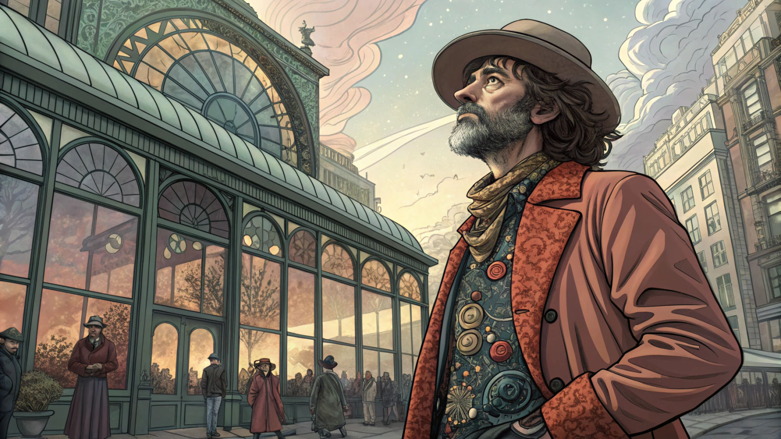 Rock Pierrot Awaits Chaos Bringer: Comic Book Art