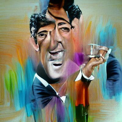 Dean Martin Portrait
