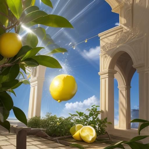 Grail Catches Lemon Juice in Paradise