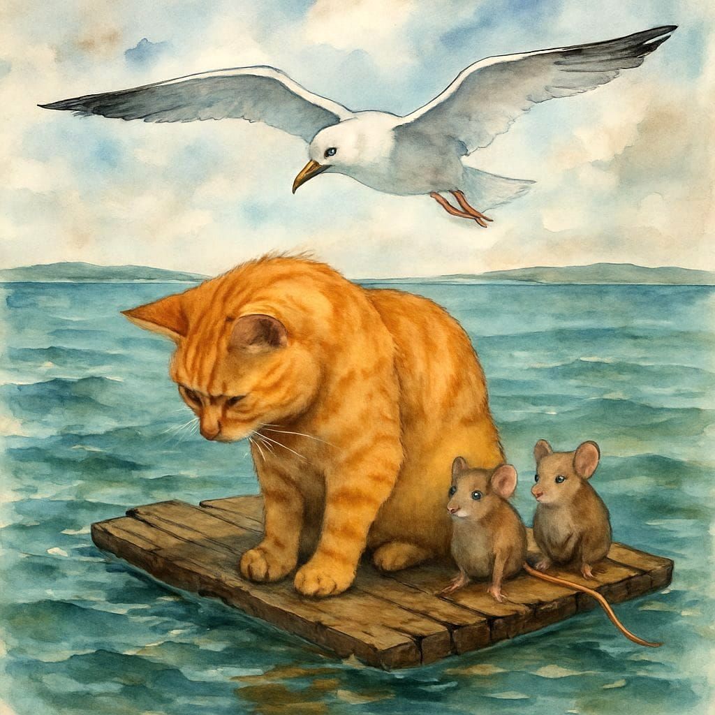 Gull: "Do you guys need some help?"