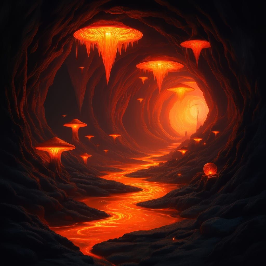 Crystal Caves Base For Subterranean Warlord