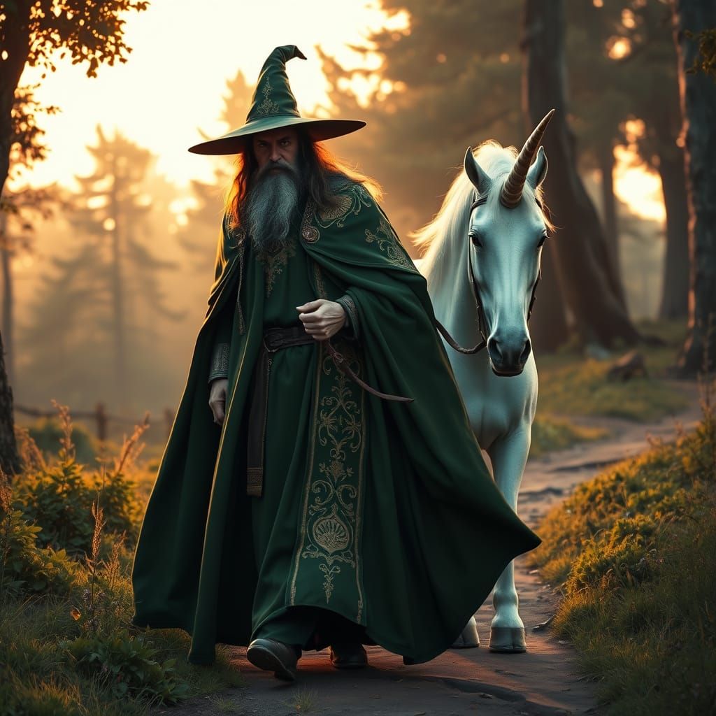 Travel Tails with Wizard and Unicorn