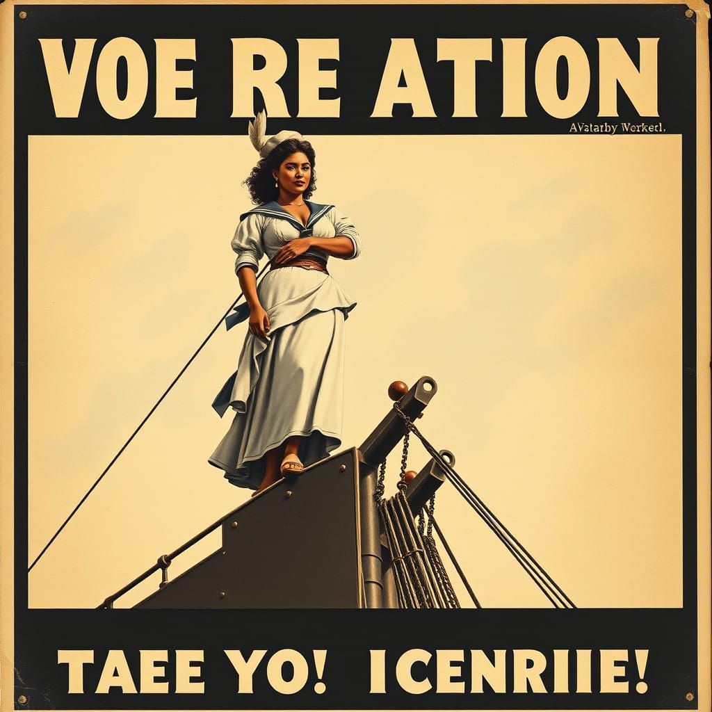 Curvy Siren of the 19th Century Navy