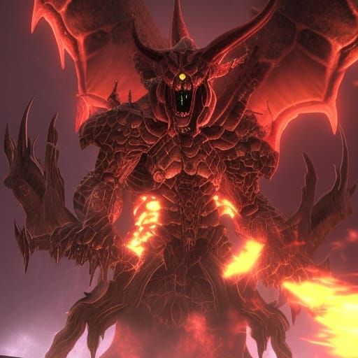 Midgard Demon from Doom Eternal