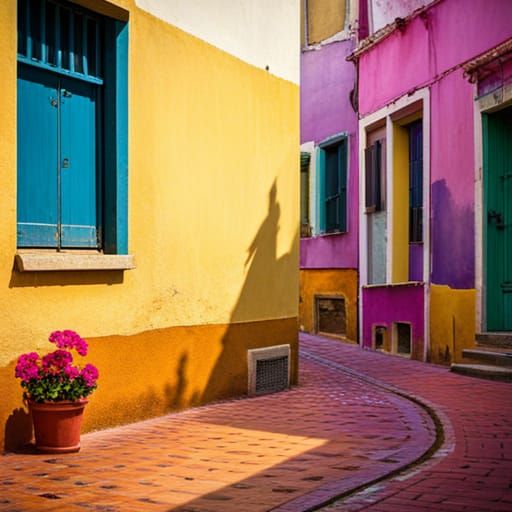 Harmonious Composition of Soul-Pleasing Colors