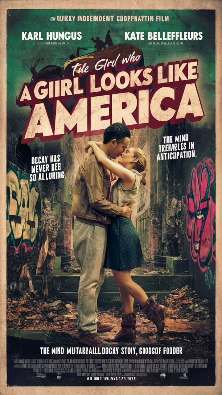 Vintage Movie Poster for Quirky Independent Film