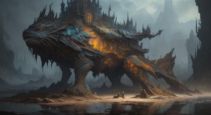 Whimsical Newspaper Boy in Fantastical Deep Color Matte Pain...