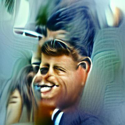 Portrait of a Smiling John F. Kennedy