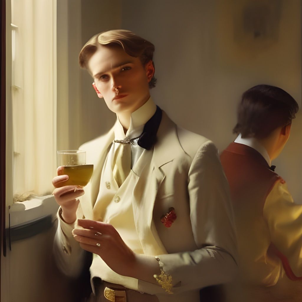 Edwardian Era Young Man