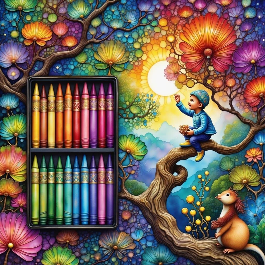 The Coloring Book Garden