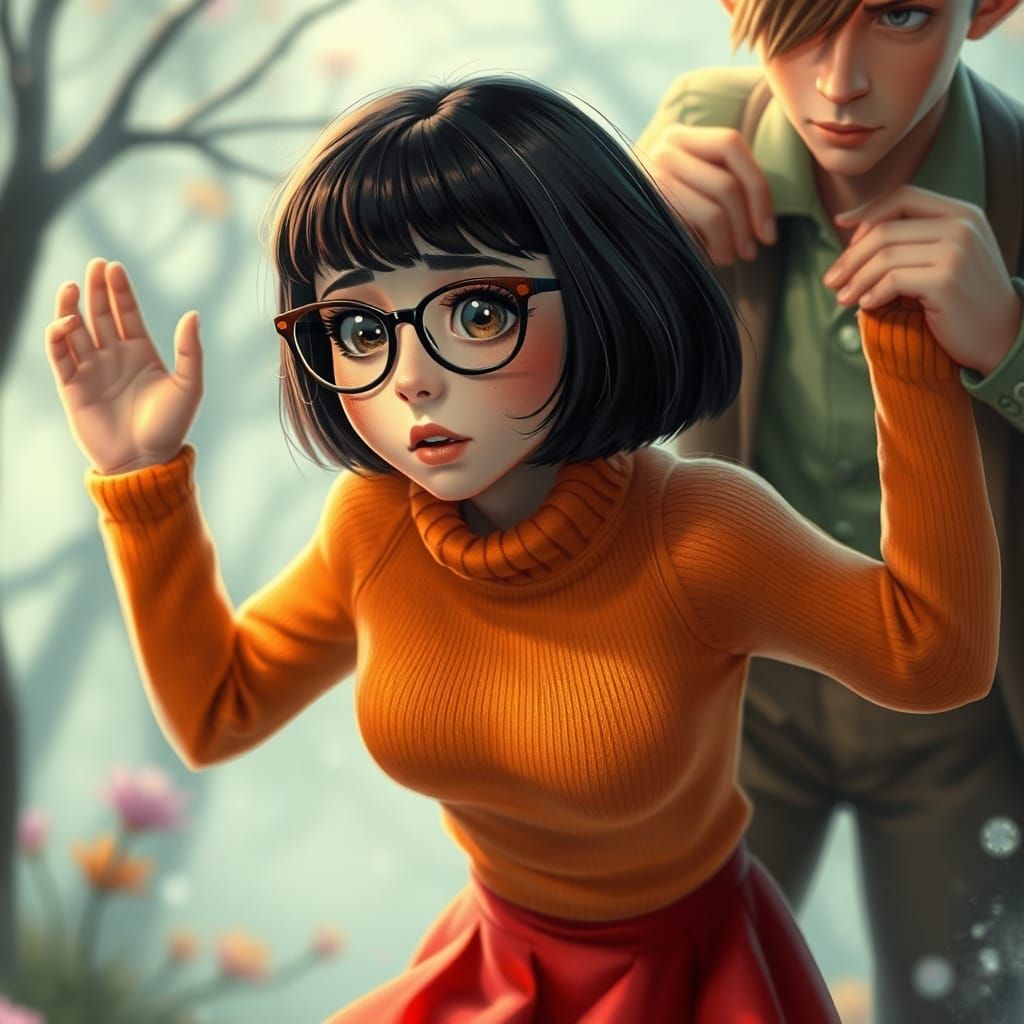 Velma in Dreamy Fantasy Art Style