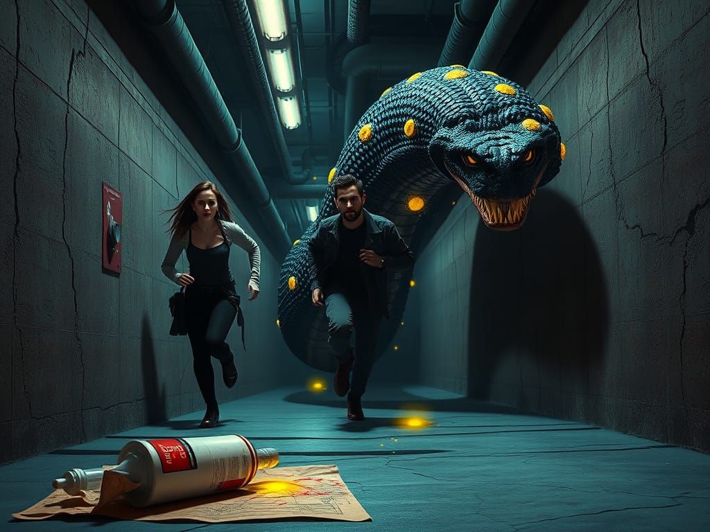 Frantic Escape from the Underground Apocalypse