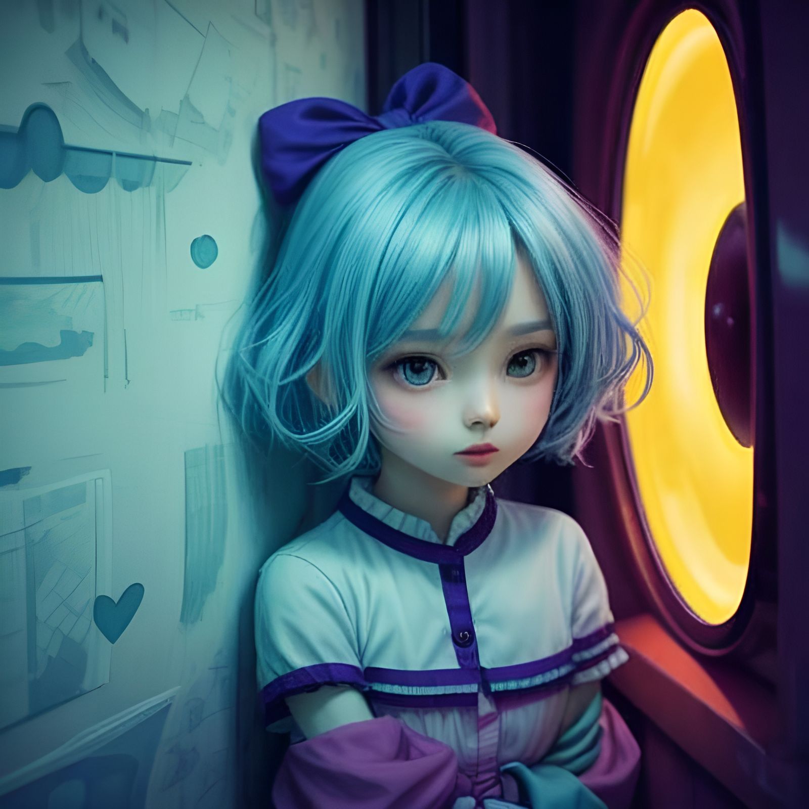 Real-Time AI Art Generated by Krea