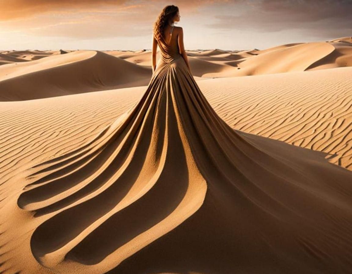 WOMAN . Made . Of . SAND .