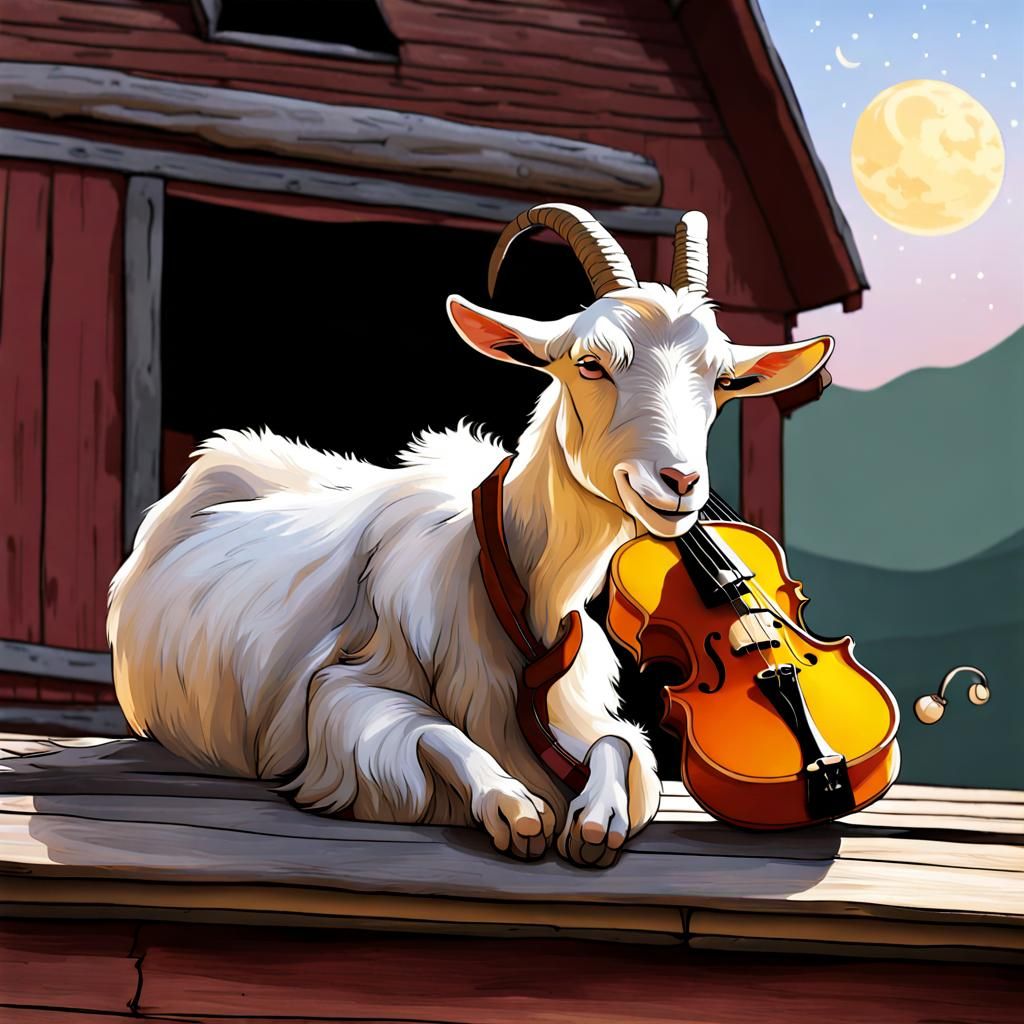 Goat's Rooftop Violin Dream