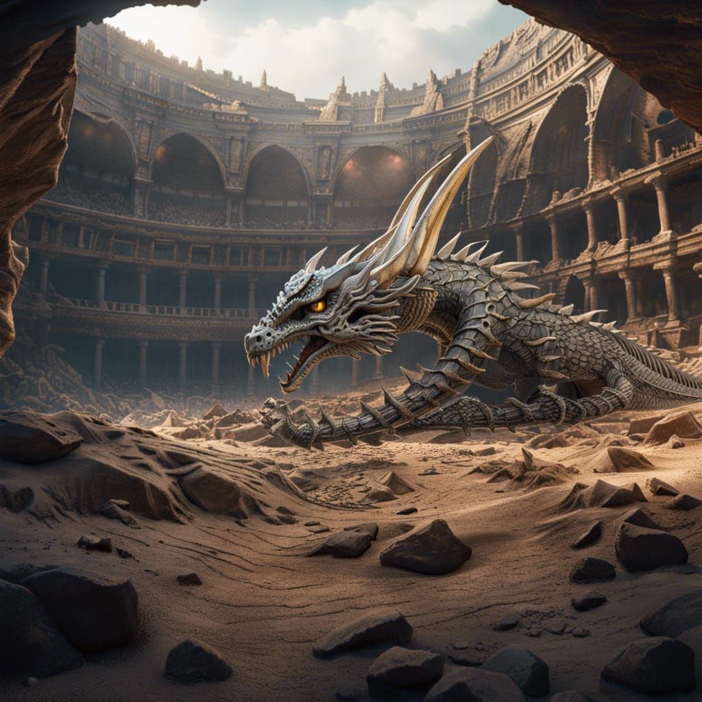 Dragon Skeleton Unearthed at Archaeological Dig Site