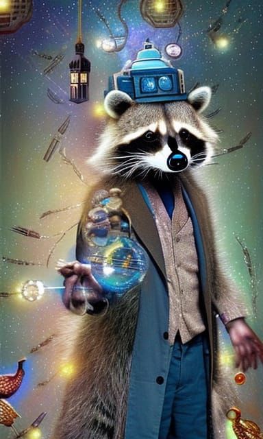 Raccoon's Doctor Who